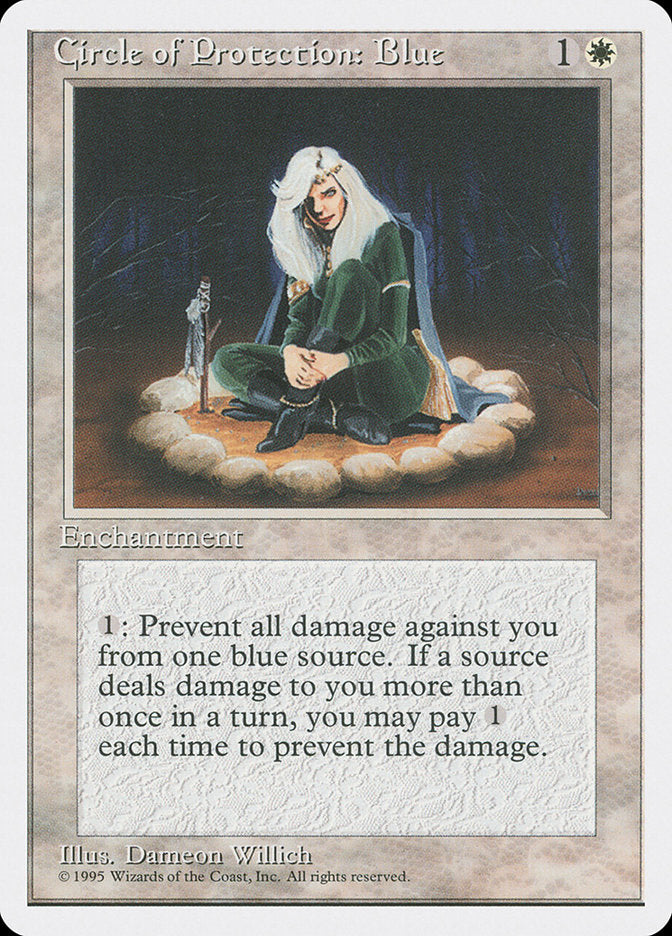 Circle of Protection: Blue [Fourth Edition] | I Want That Stuff Brandon