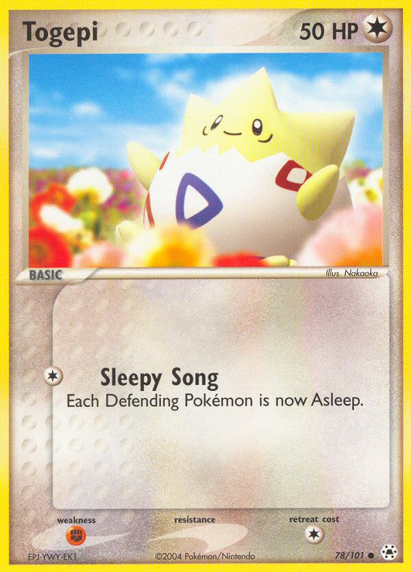 Togepi (78/101) [EX: Hidden Legends] | I Want That Stuff Brandon