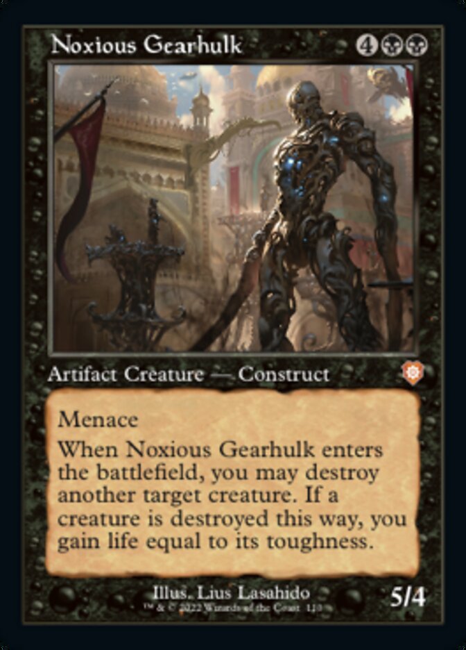 Noxious Gearhulk (Retro) [The Brothers' War Commander] | I Want That Stuff Brandon