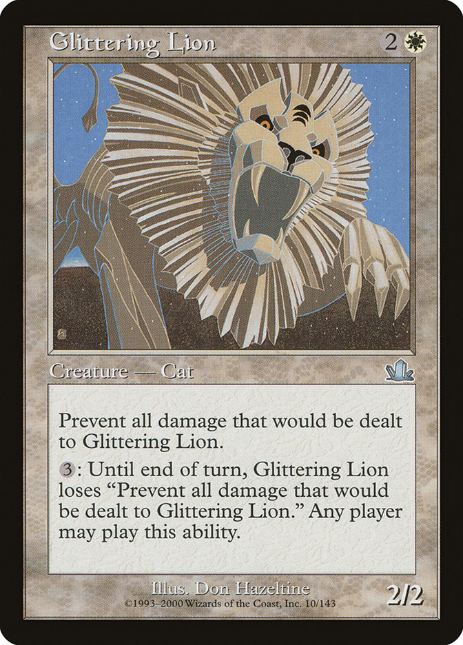 Glittering Lion [Prophecy] | I Want That Stuff Brandon