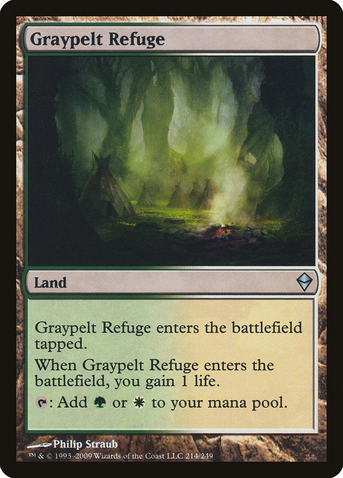 Graypelt Refuge [Zendikar] | I Want That Stuff Brandon