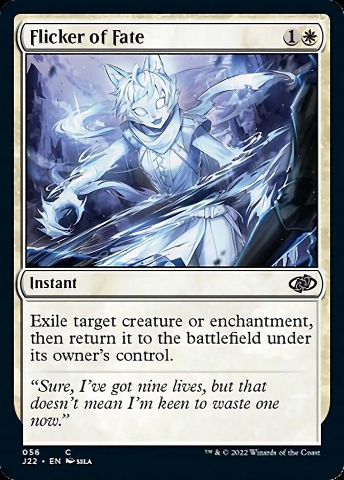 Flicker of Fate [Jumpstart 2022] | I Want That Stuff Brandon