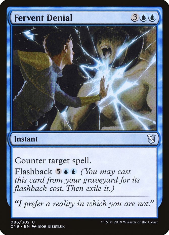 Fervent Denial [Commander 2019] | I Want That Stuff Brandon