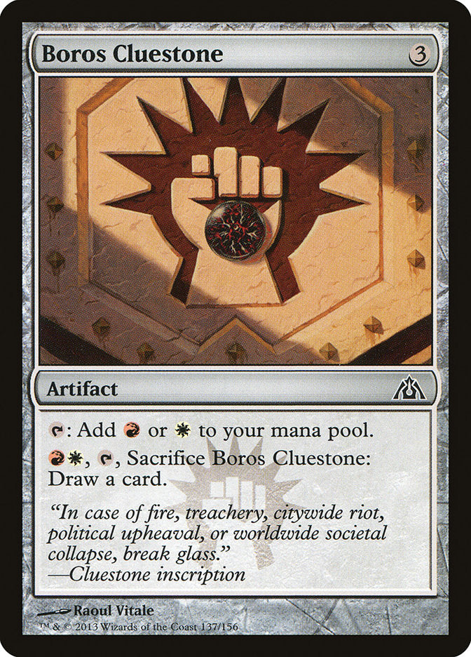 Boros Cluestone [Dragon's Maze] | I Want That Stuff Brandon