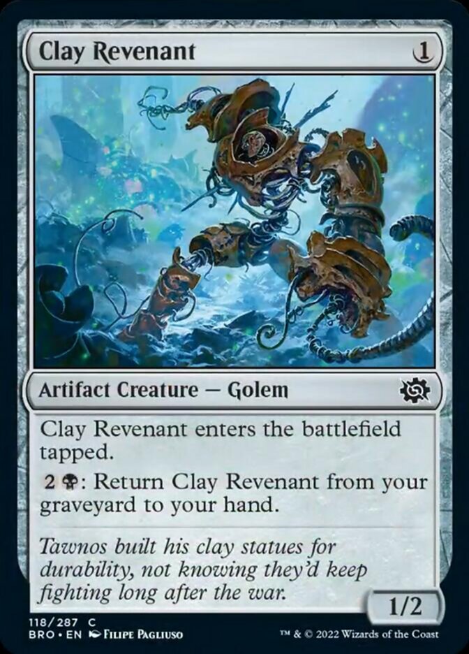 Clay Revenant [The Brothers' War] | I Want That Stuff Brandon