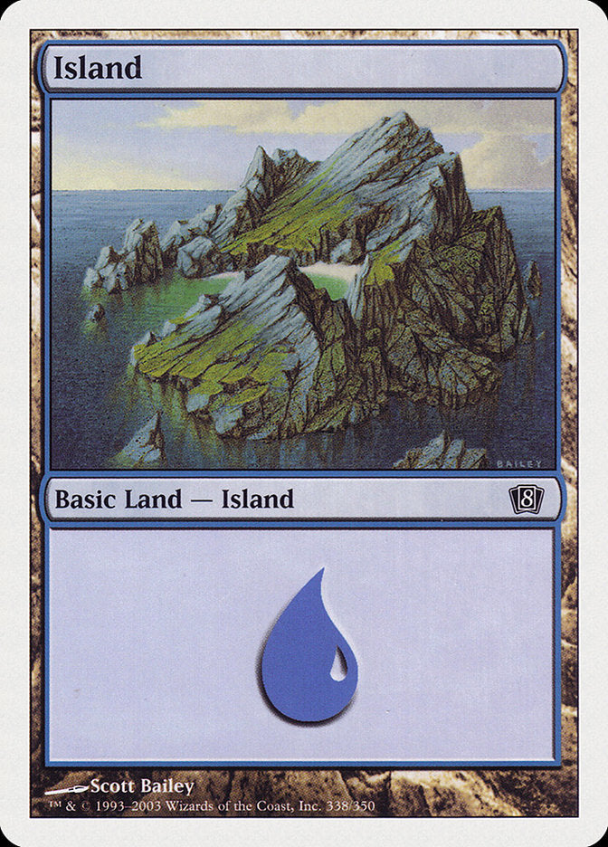 Island (338) [Eighth Edition] | I Want That Stuff Brandon