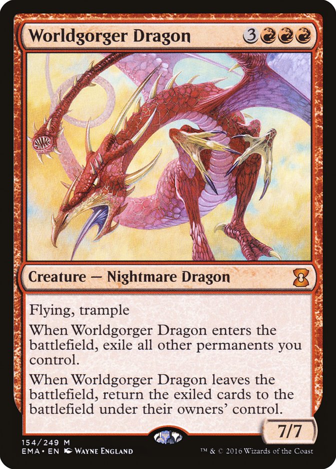 Worldgorger Dragon [Eternal Masters] | I Want That Stuff Brandon