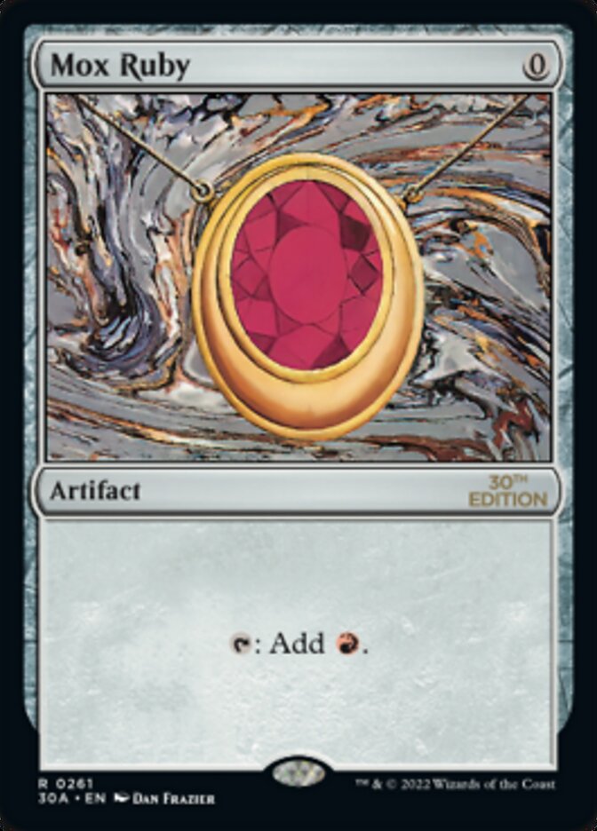 Mox Ruby [30th Anniversary Edition] | I Want That Stuff Brandon