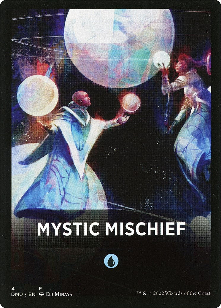 Mystic Mischief Theme Card [Dominaria United Tokens] | I Want That Stuff Brandon