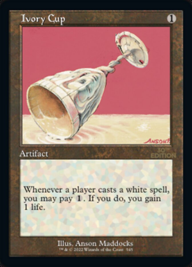 Ivory Cup (Retro) [30th Anniversary Edition] | I Want That Stuff Brandon