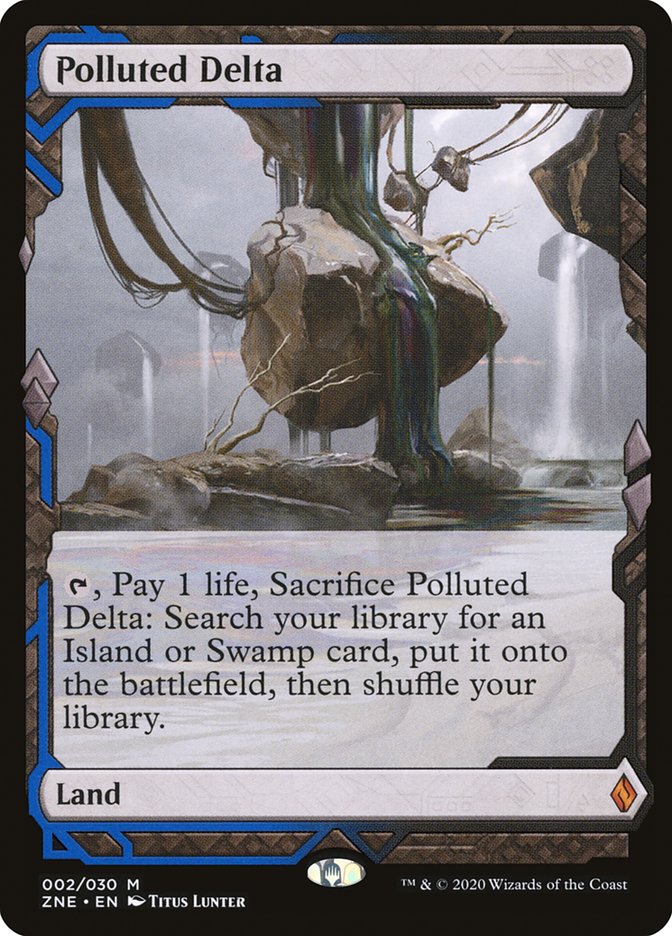 Polluted Delta (Expeditions) [Zendikar Rising Expeditions] | I Want That Stuff Brandon