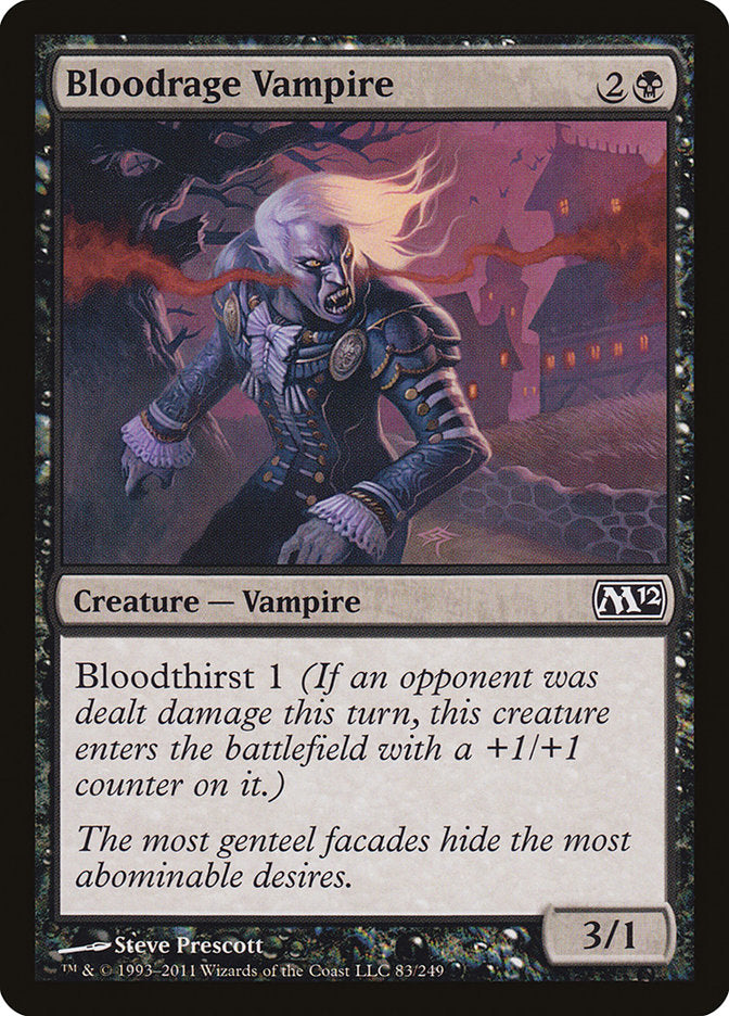 Bloodrage Vampire [Magic 2012] | I Want That Stuff Brandon