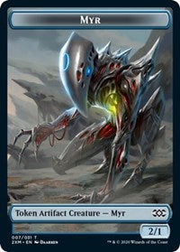 Myr (007) // Shapeshifter Double-Sided Token [Double Masters Tokens] | I Want That Stuff Brandon