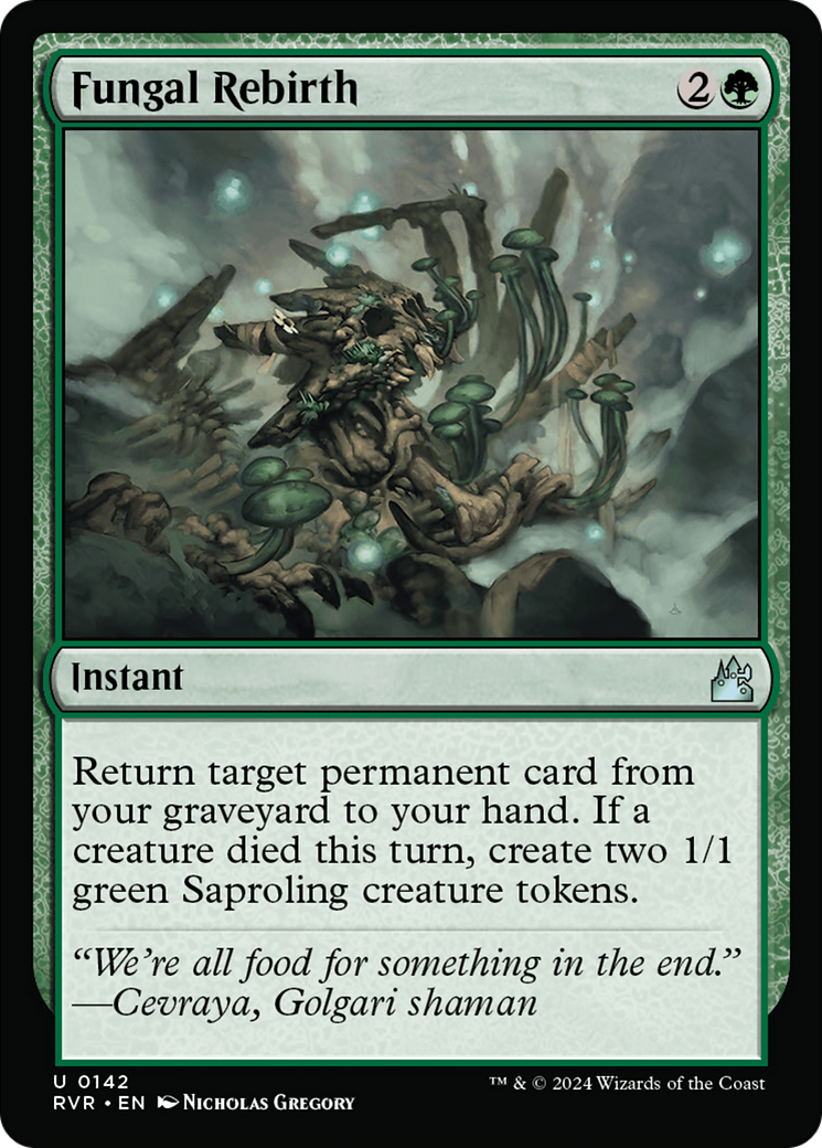 Fungal Rebirth [Ravnica Remastered] | I Want That Stuff Brandon