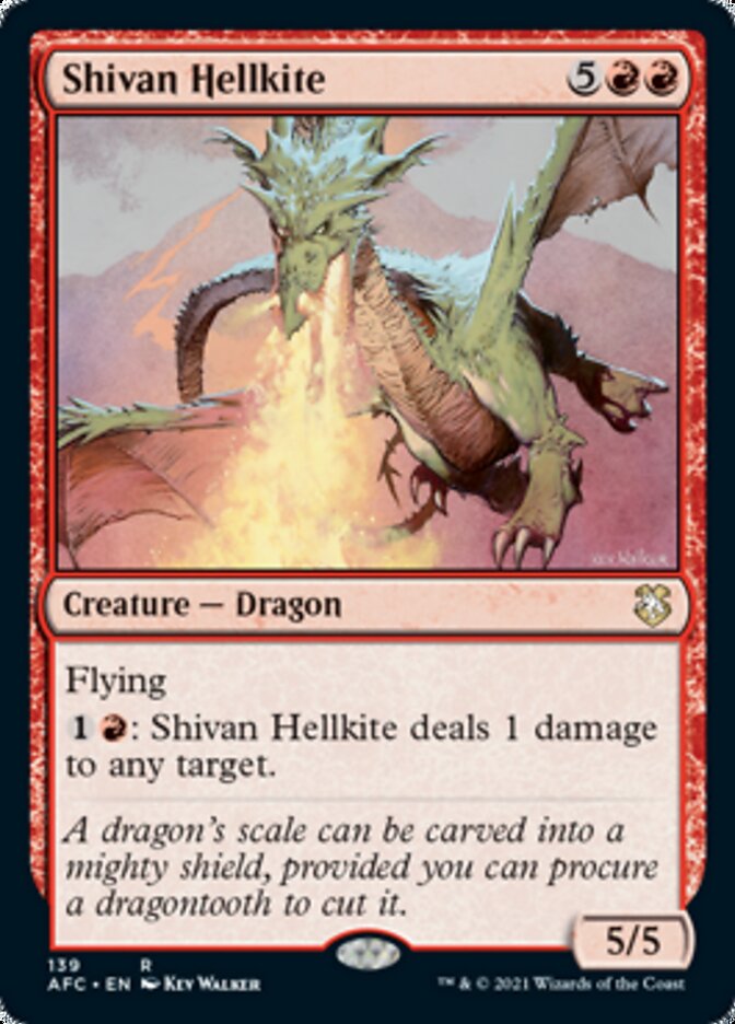 Shivan Hellkite [Dungeons & Dragons: Adventures in the Forgotten Realms Commander] | I Want That Stuff Brandon