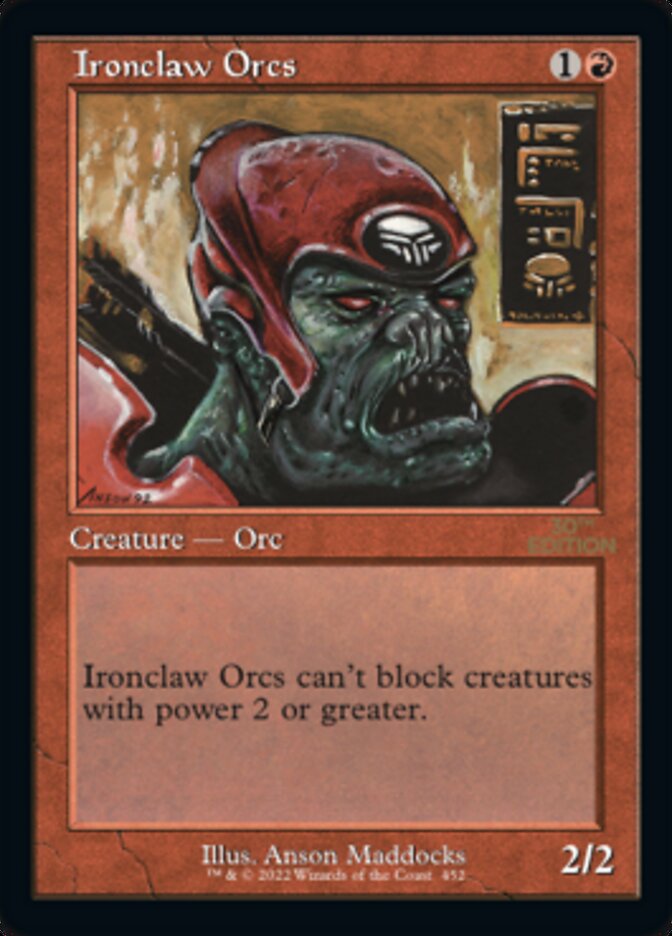 Ironclaw Orcs (Retro) [30th Anniversary Edition] | I Want That Stuff Brandon