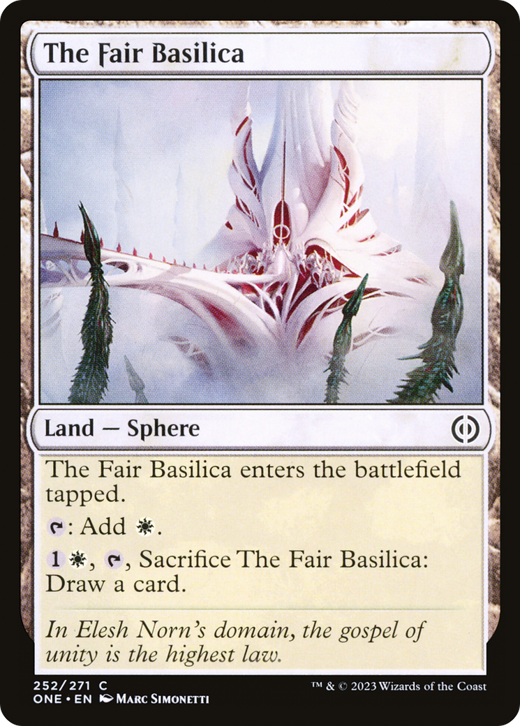 The Fair Basilica [Phyrexia: All Will Be One] | I Want That Stuff Brandon