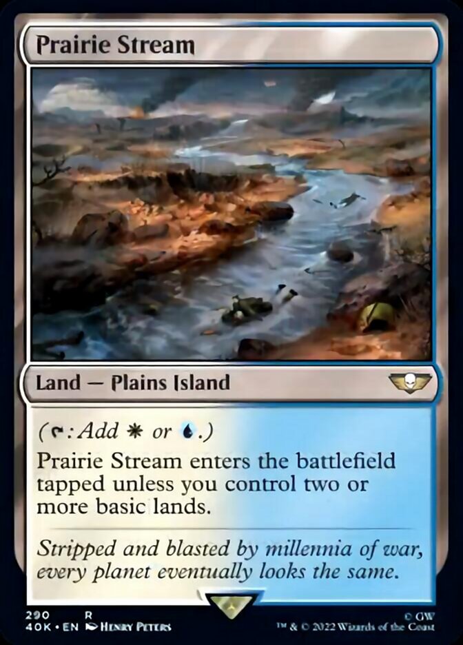 Prairie Stream [Warhammer 40,000] | I Want That Stuff Brandon