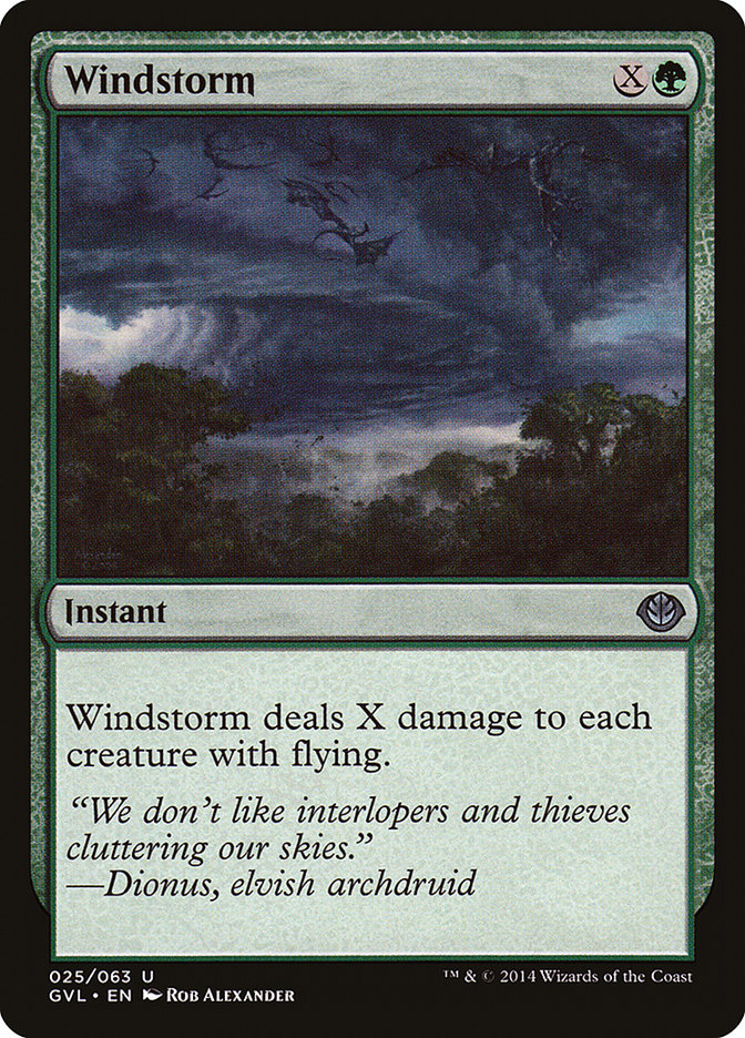 Windstorm (Garruk vs. Liliana) [Duel Decks Anthology] | I Want That Stuff Brandon