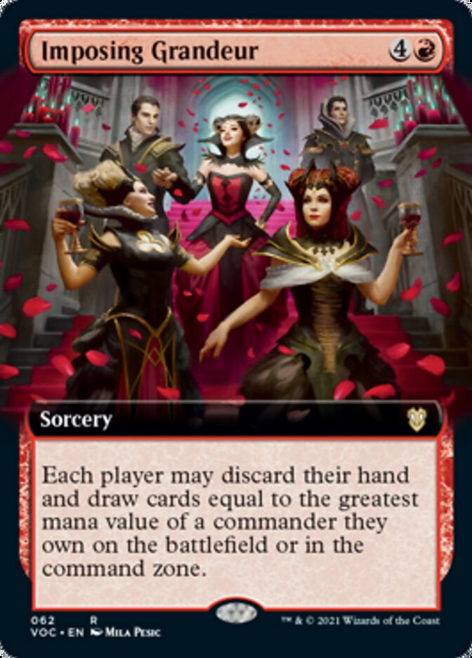 Imposing Grandeur (Extended Art) [Innistrad: Crimson Vow Commander] | I Want That Stuff Brandon