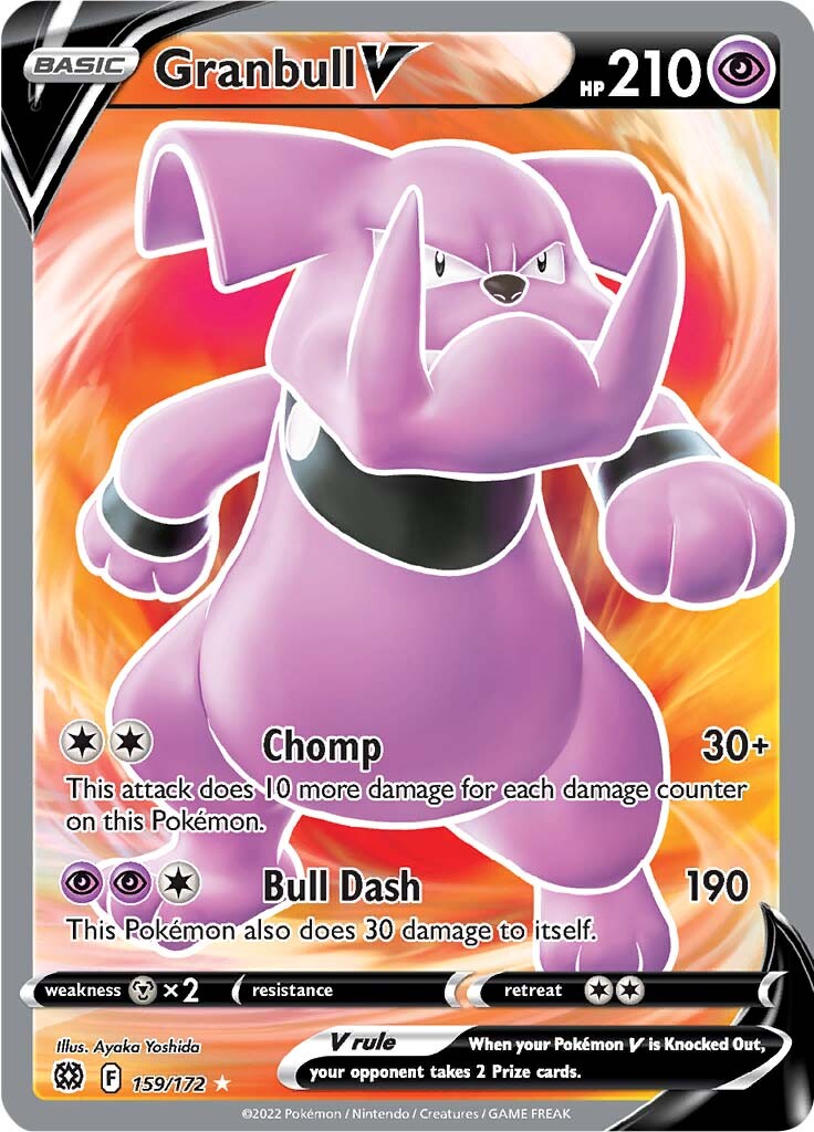 Granbull V (159/172) [Sword & Shield: Brilliant Stars] | I Want That Stuff Brandon