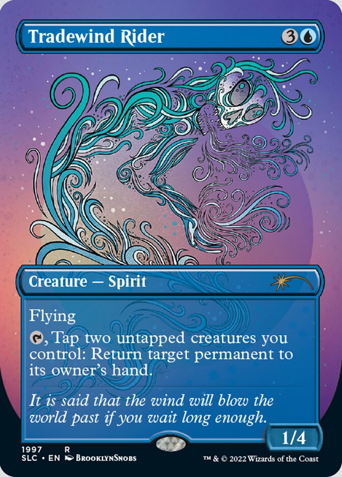 Tradewind Rider (Borderless) [Secret Lair 30th Anniversary Countdown Kit] | I Want That Stuff Brandon