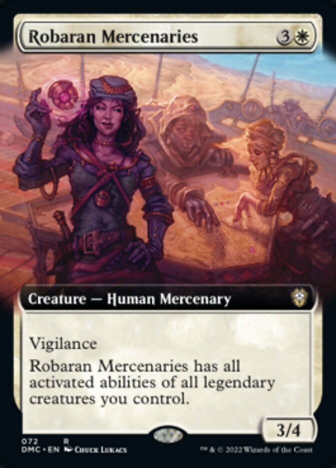 Robaran Mercenaries (Extended Art) [Dominaria United Commander] | I Want That Stuff Brandon