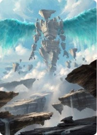 Celestial Colonnade Art Card [Zendikar Rising Art Series] | I Want That Stuff Brandon