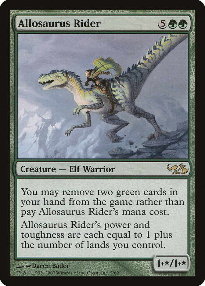 Allosaurus Rider [Duel Decks: Elves vs. Goblins] | I Want That Stuff Brandon