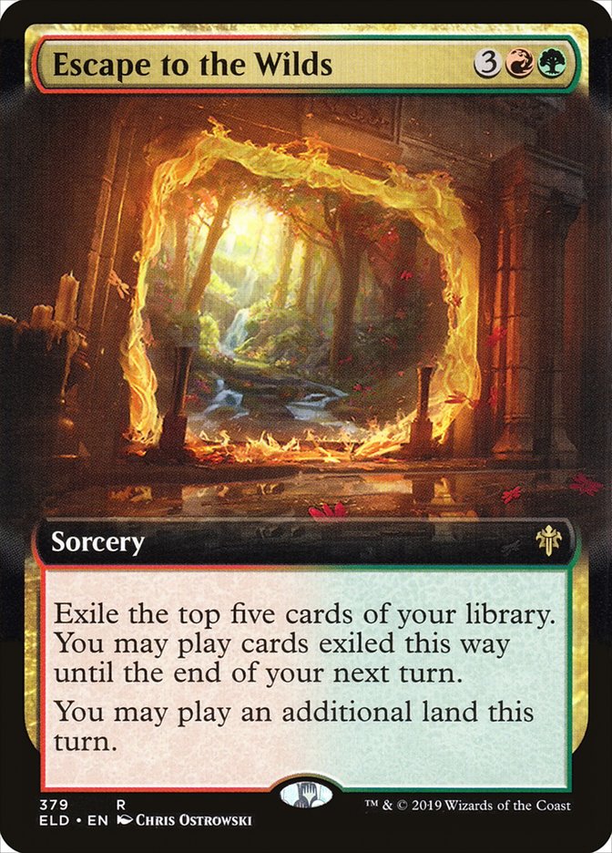 Escape to the Wilds (Extended Art) [Throne of Eldraine] | I Want That Stuff Brandon