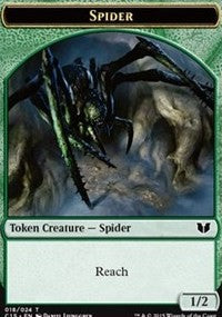 Spider // Wolf Double-Sided Token [Commander 2015 Tokens] | I Want That Stuff Brandon