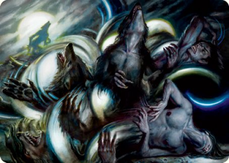 Lunar Rejection Art Card [Innistrad: Crimson Vow Art Series] | I Want That Stuff Brandon