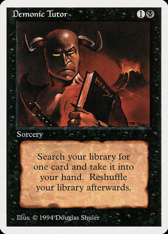 Demonic Tutor [Summer Magic / Edgar] | I Want That Stuff Brandon