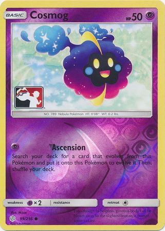 Cosmog (99/236) (Pokemon Club Special Print) [Sun & Moon: Cosmic Eclipse] | I Want That Stuff Brandon