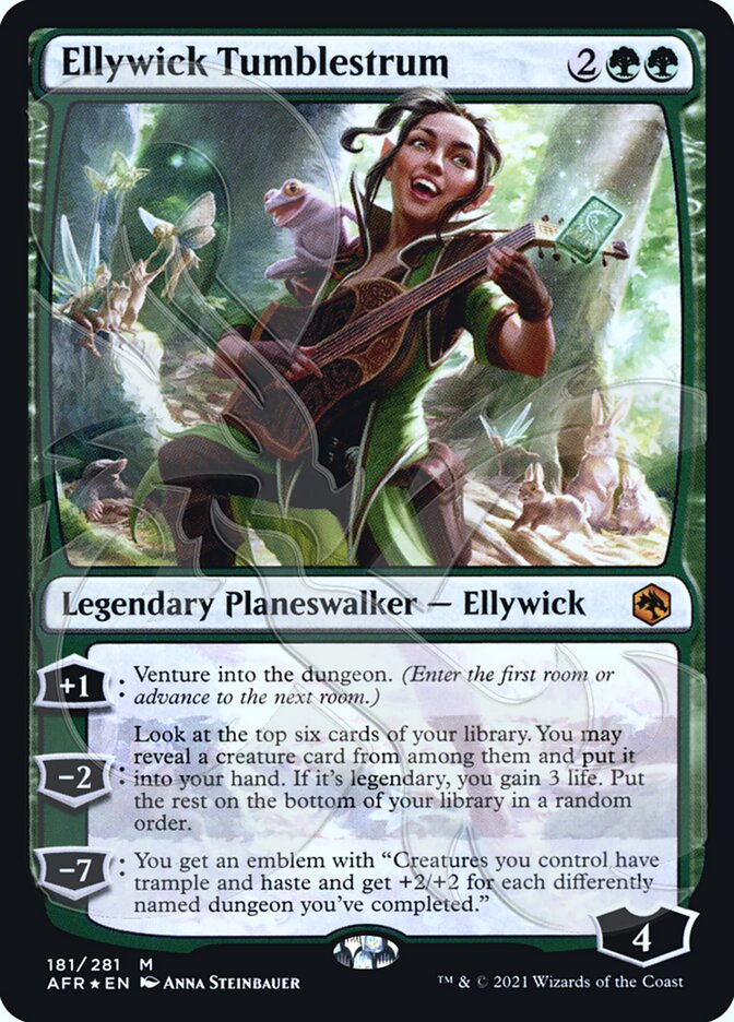 Ellywick Tumblestrum (Ampersand Promo) [Dungeons & Dragons: Adventures in the Forgotten Realms Promos] | I Want That Stuff Brandon