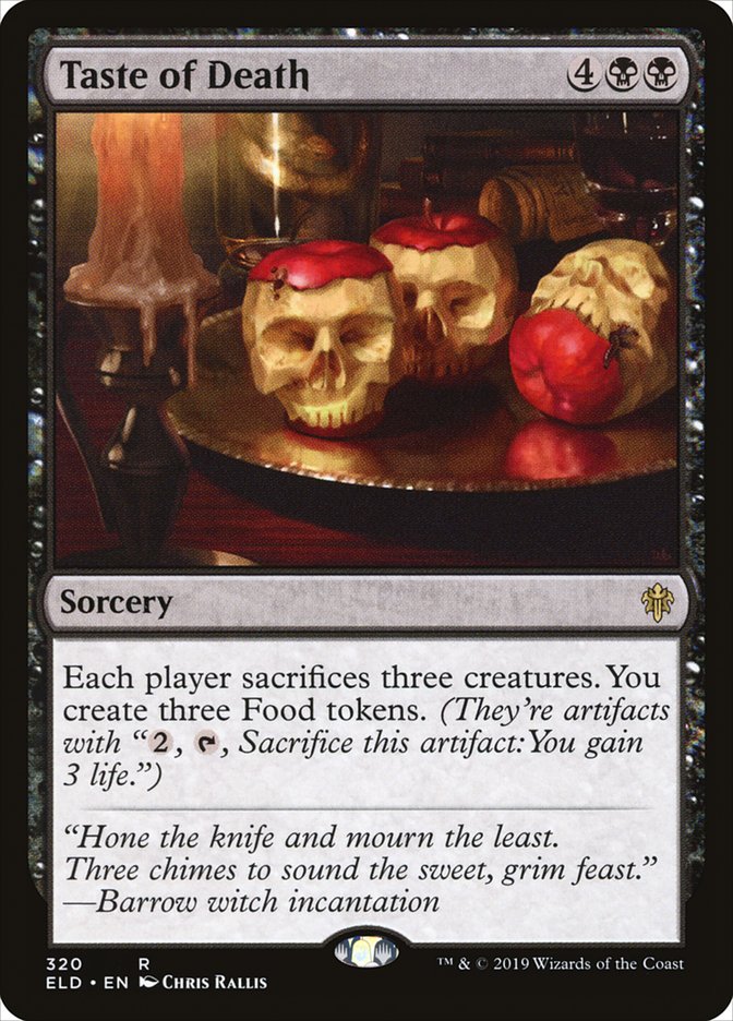 Taste of Death [Throne of Eldraine] | I Want That Stuff Brandon