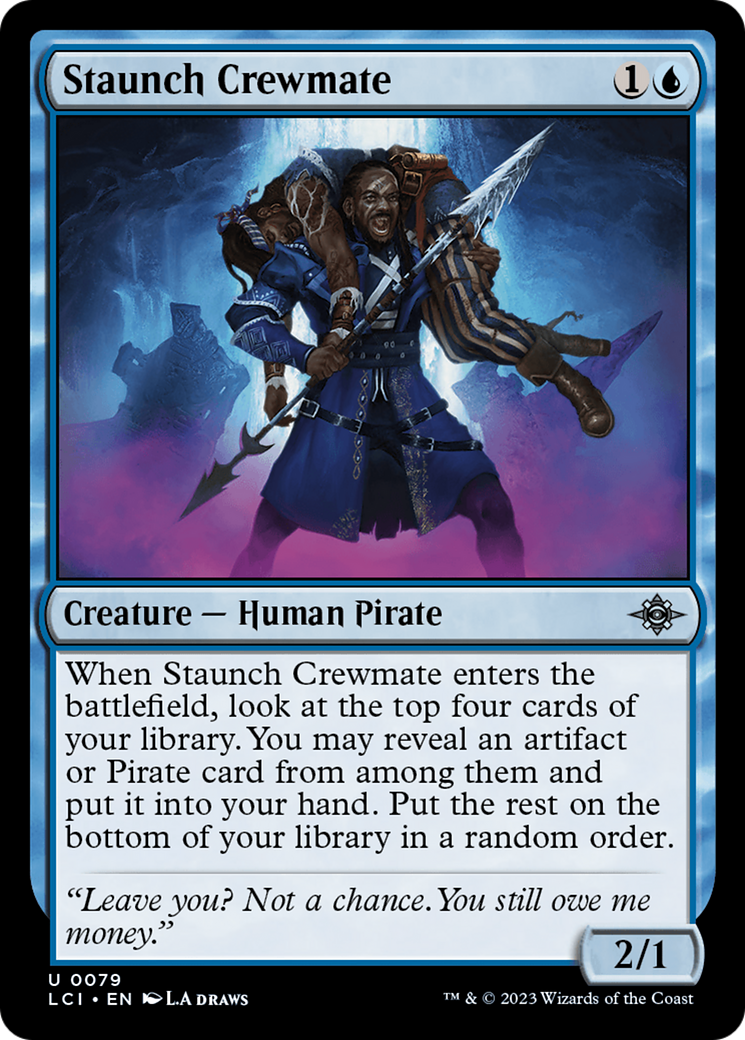 Staunch Crewmate [The Lost Caverns of Ixalan] | I Want That Stuff Brandon