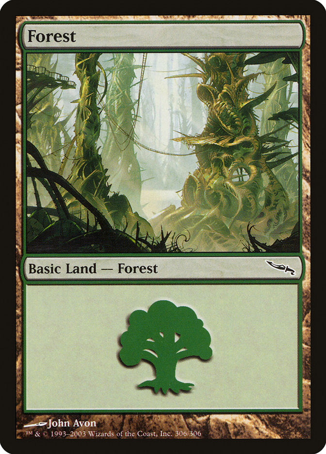 Forest (306) [Mirrodin] | I Want That Stuff Brandon