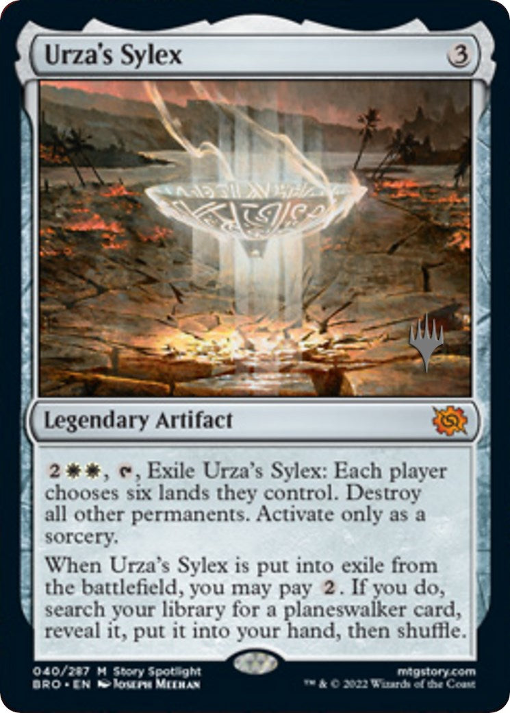Urza's Sylex (Promo Pack) [The Brothers' War Promos] | I Want That Stuff Brandon