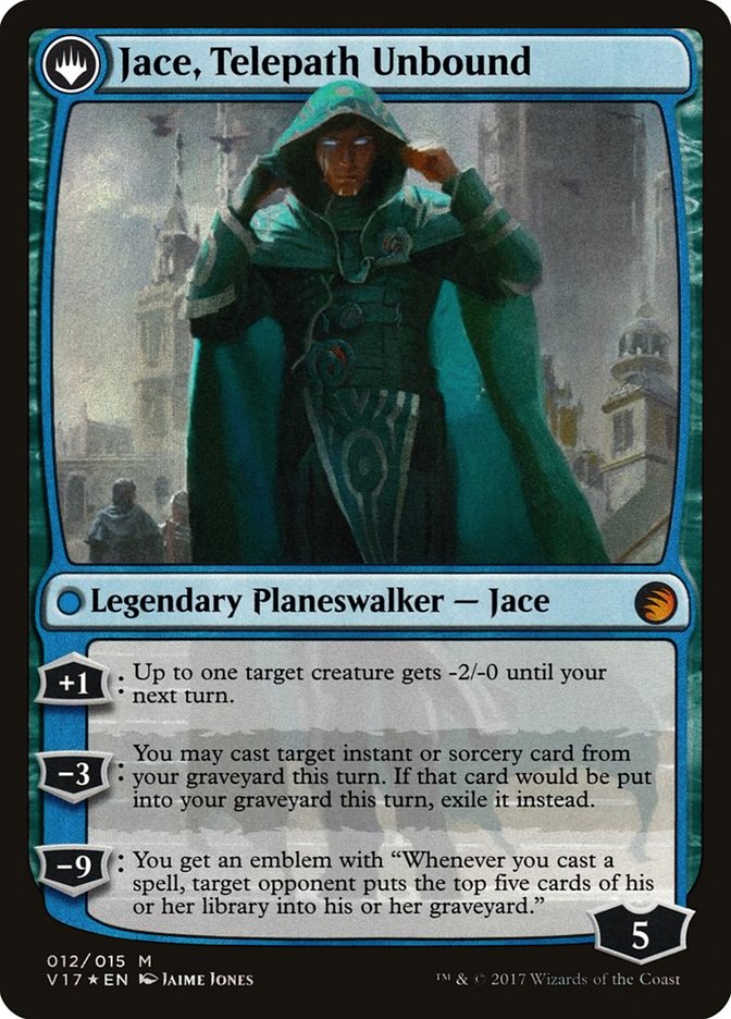Jace, Vryn's Prodigy // Jace, Telepath Unbound [From the Vault: Transform] | I Want That Stuff Brandon