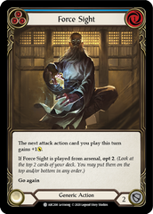 Force Sight (Blue) [ARC208] Unlimited Edition Normal | I Want That Stuff Brandon