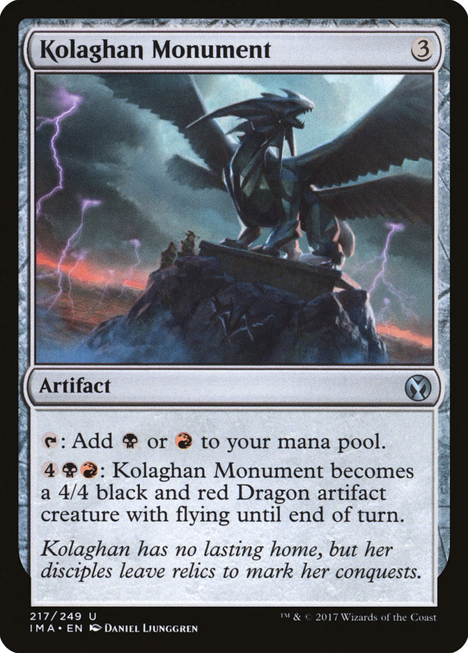 Kolaghan Monument [Iconic Masters] | I Want That Stuff Brandon