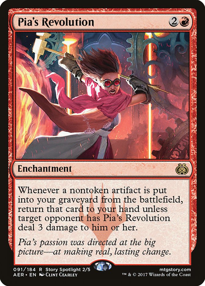 Pia's Revolution [Aether Revolt] | I Want That Stuff Brandon