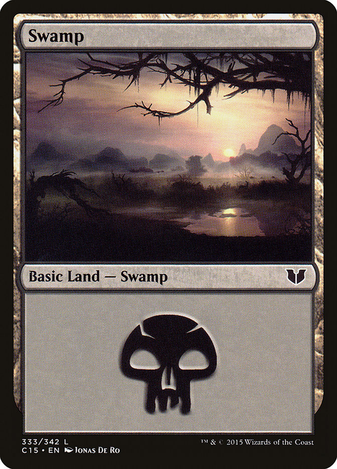 Swamp (333) [Commander 2015] | I Want That Stuff Brandon