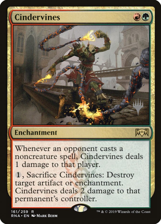 Cindervines (Promo Pack) [Ravnica Allegiance Promos] | I Want That Stuff Brandon