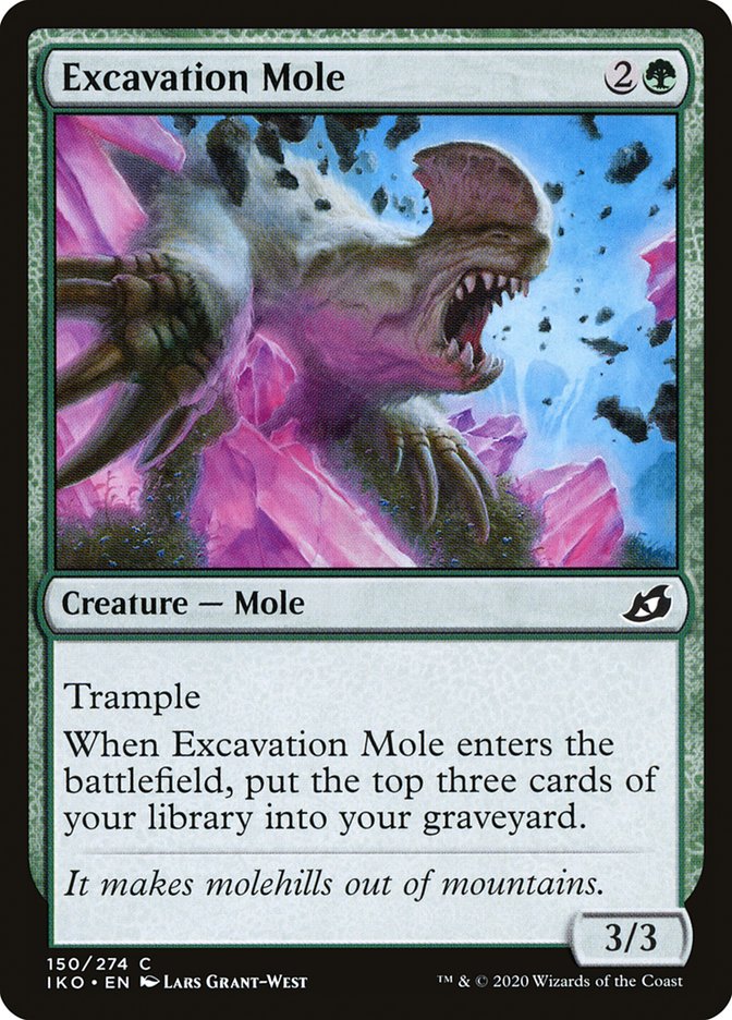 Excavation Mole [Ikoria: Lair of Behemoths] | I Want That Stuff Brandon