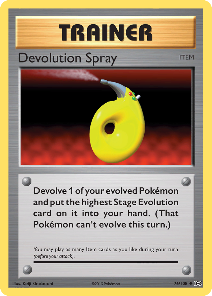 Devolution Spray (76/108) [XY: Evolutions] | I Want That Stuff Brandon