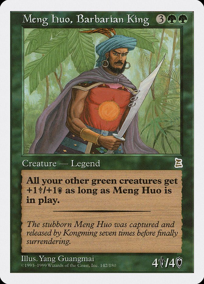 Meng Huo, Barbarian King [Portal Three Kingdoms] | I Want That Stuff Brandon