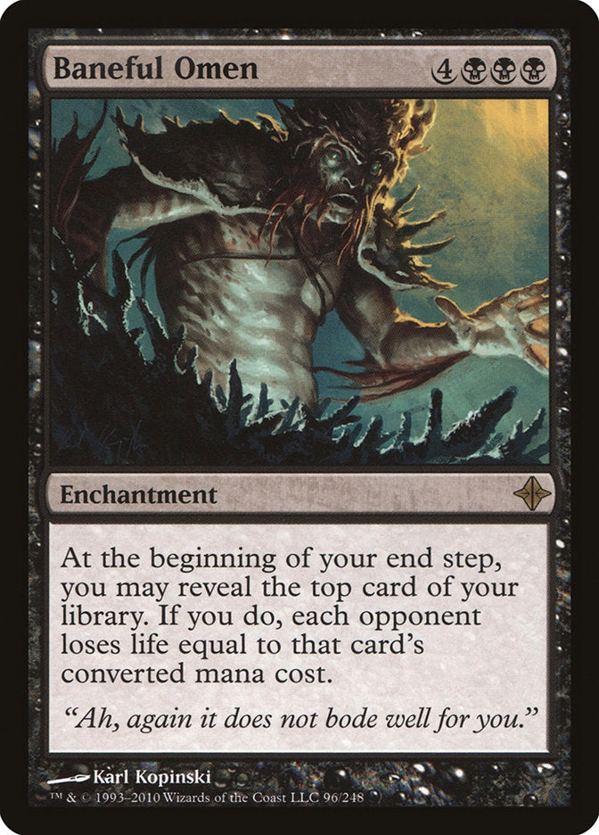 Baneful Omen [Rise of the Eldrazi] | I Want That Stuff Brandon