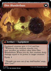 Dire Flail (Extended Art) [The Lost Caverns of Ixalan] | I Want That Stuff Brandon